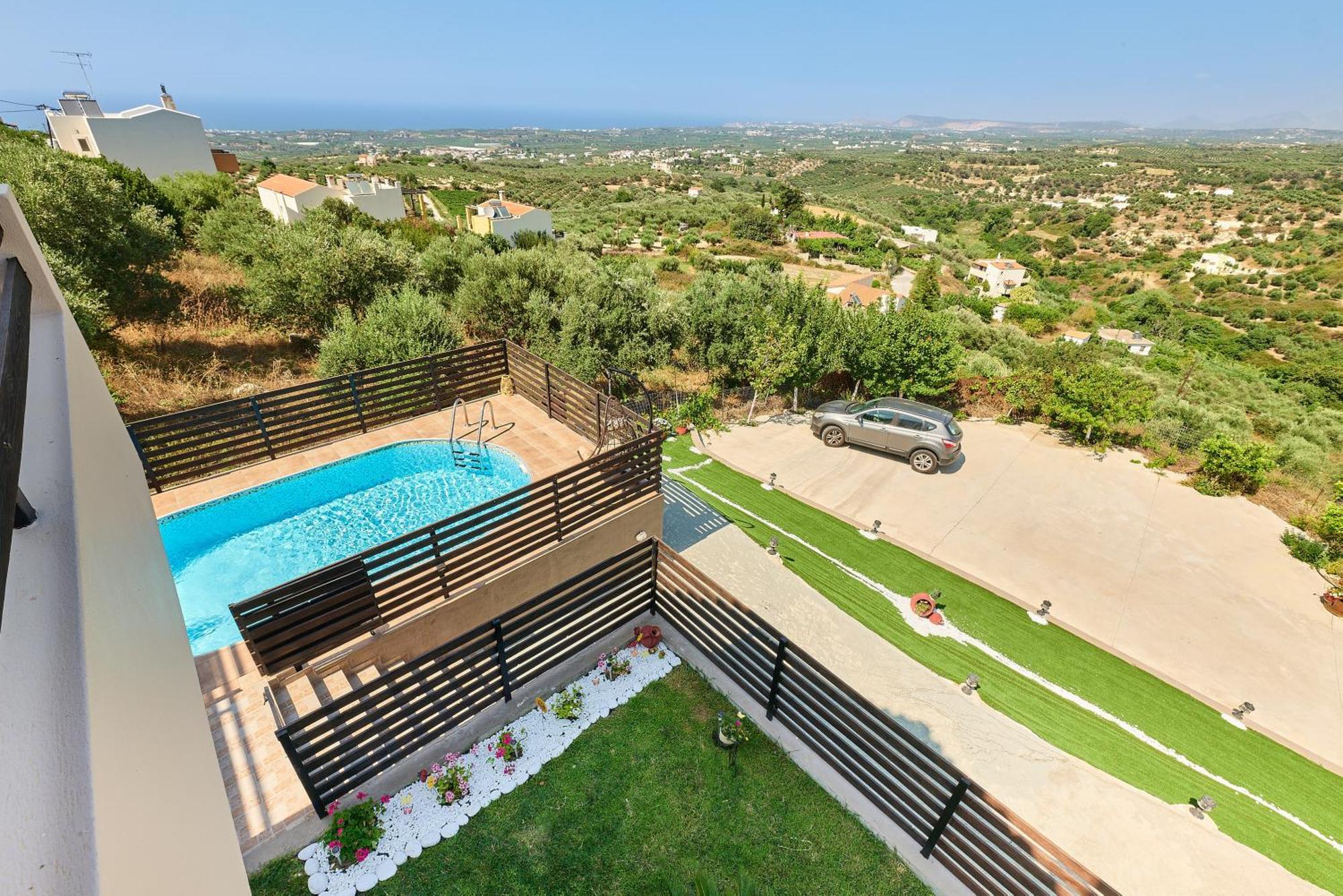 Exclusive Villa - Amazing View & Private Pool Agia Triada Экстерьер фото