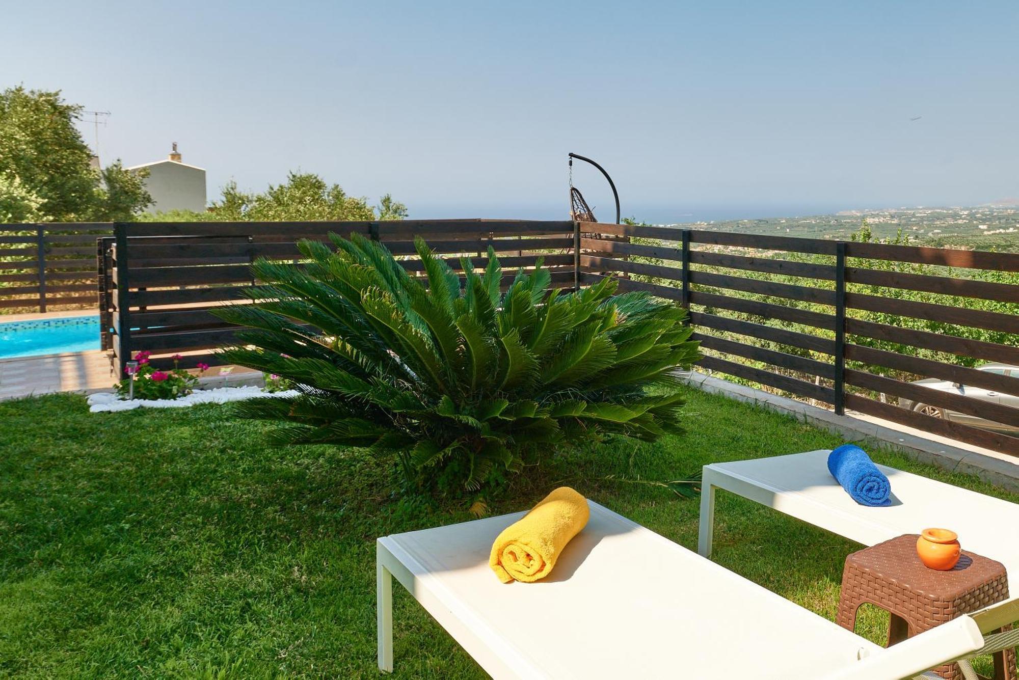 Exclusive Villa - Amazing View & Private Pool Agia Triada Экстерьер фото