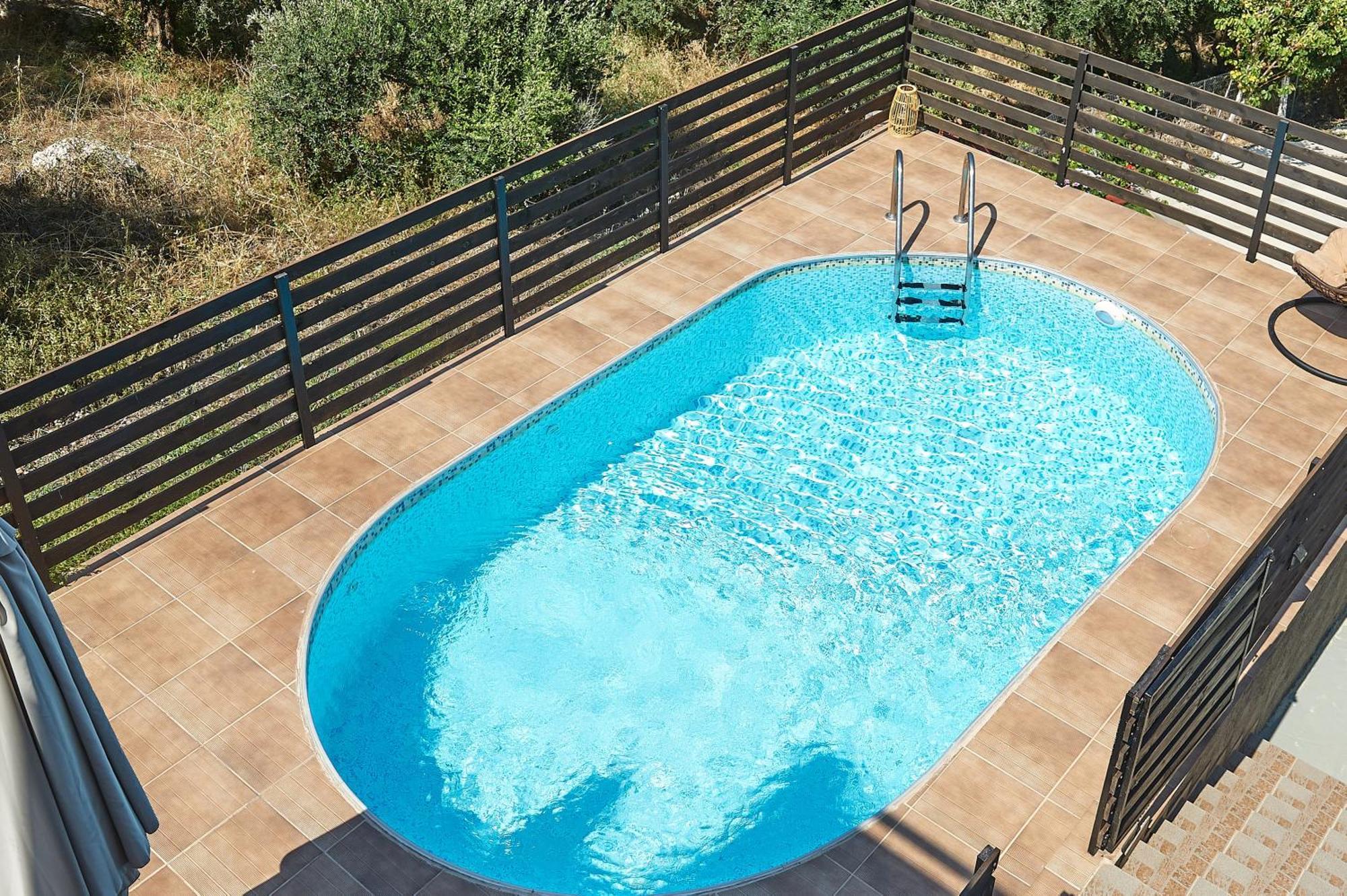 Exclusive Villa - Amazing View & Private Pool Agia Triada Экстерьер фото