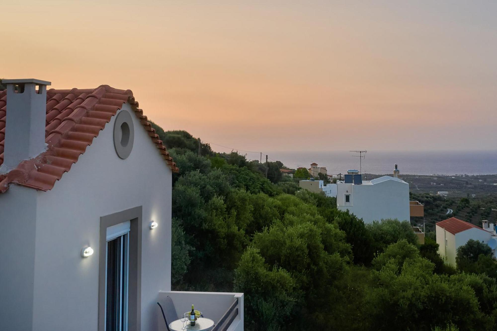 Exclusive Villa - Amazing View & Private Pool Agia Triada Экстерьер фото