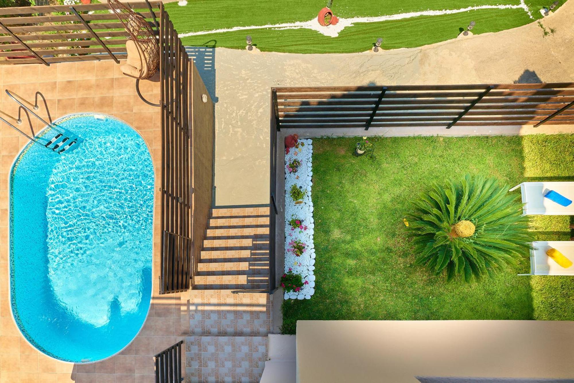 Exclusive Villa - Amazing View & Private Pool Agia Triada Экстерьер фото