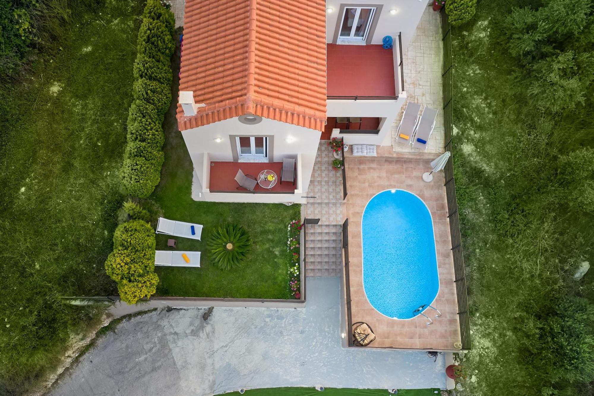 Exclusive Villa - Amazing View & Private Pool Agia Triada Экстерьер фото