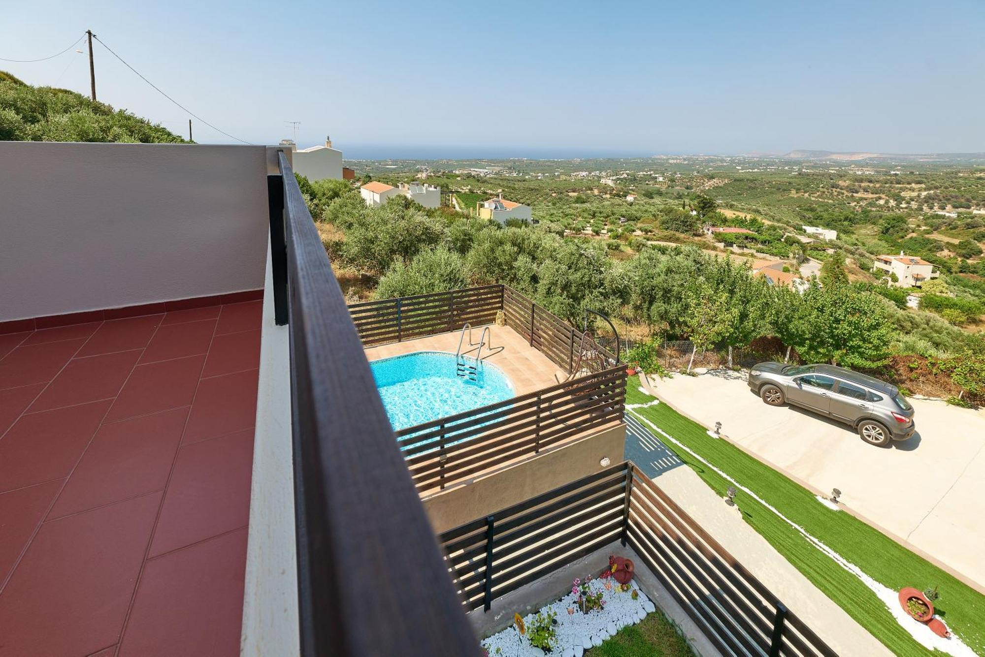 Exclusive Villa - Amazing View & Private Pool Agia Triada Экстерьер фото