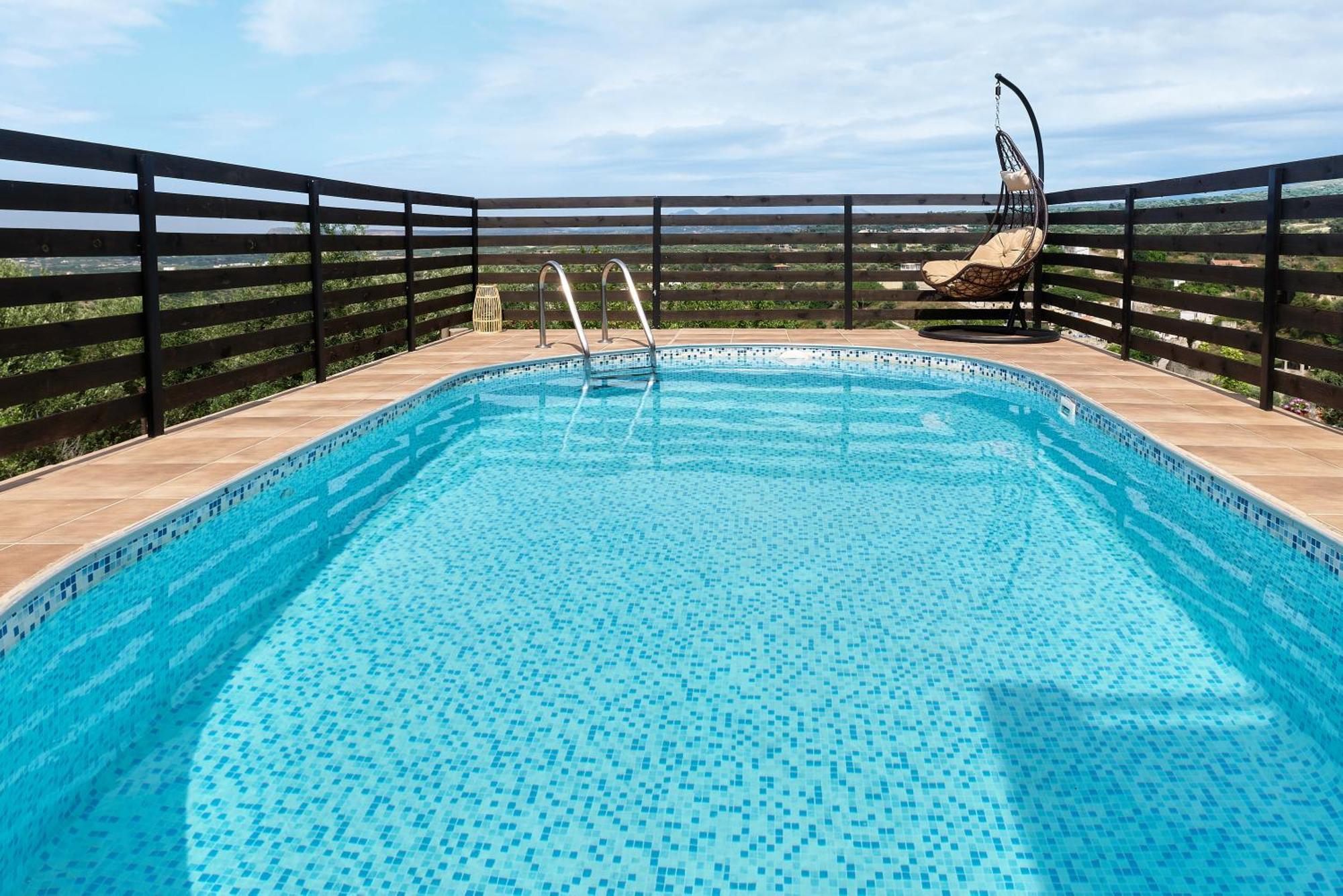 Exclusive Villa - Amazing View & Private Pool Agia Triada Экстерьер фото
